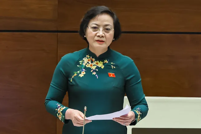 Bộ trưởng Nội vụ Phạm Thị Thanh Trà nói về sáp nhập đơn vị hành chính lịch sử - Ảnh 1. Bộ trưởng Nội vụ Phạm Thị Thanh Trà nói về sáp nhập đơn vị hành chính lịch sử - Ảnh 1.