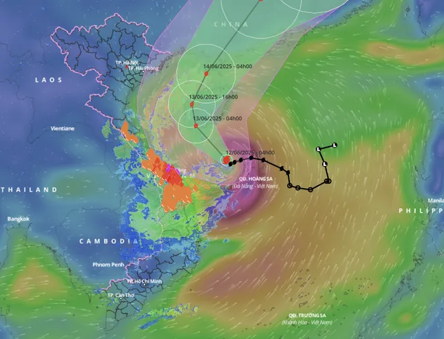 Bão số 1 tăng cấp , ảnh hưởng lớn đến vịnh Bắc Bộ và miền Bắc Việt Nam - Ảnh 1.