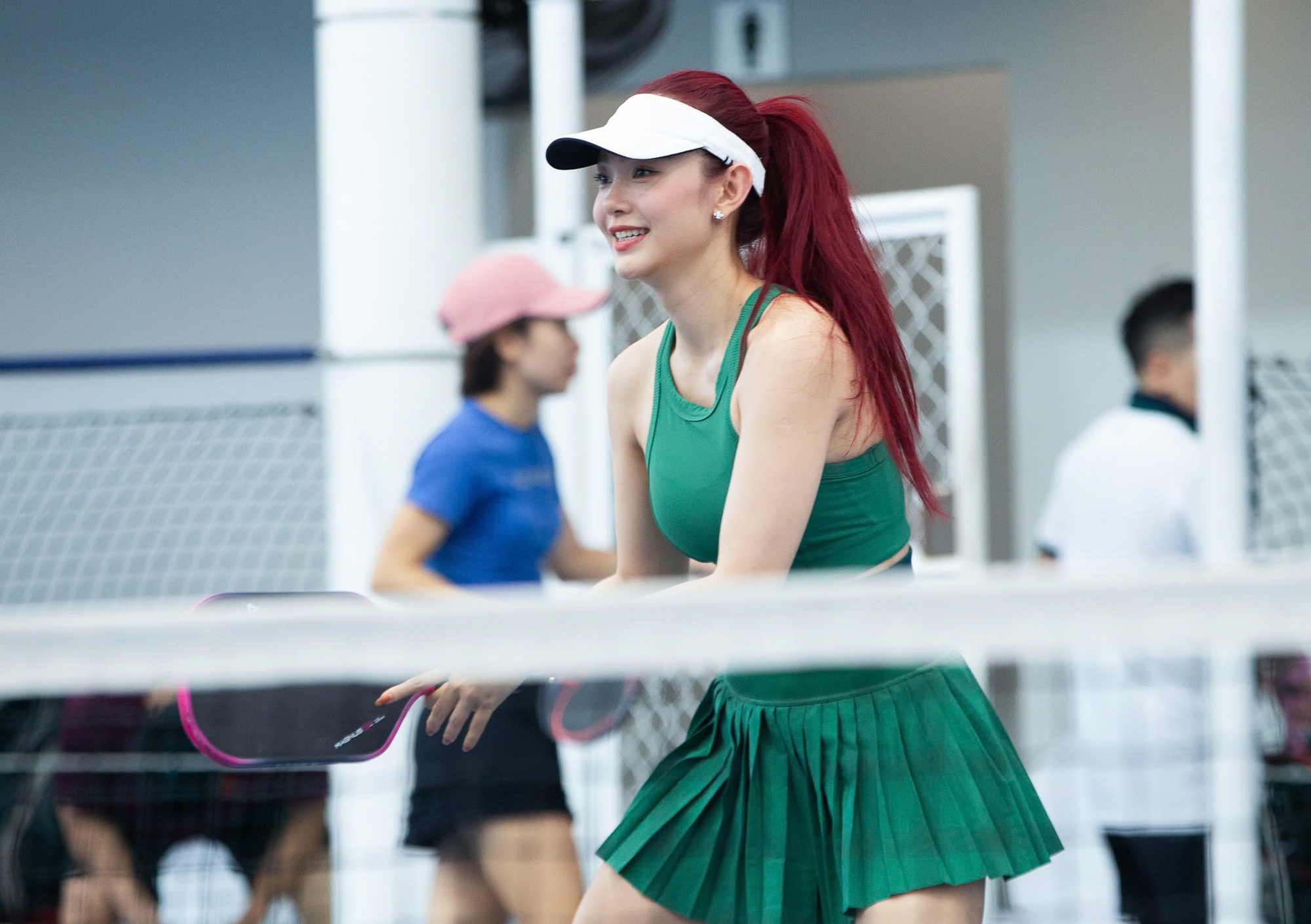 &ldquo;H&aacute; hốc mồm&rdquo; với visual trắng ph&aacute;t s&aacute;ng của Minh Hằng tr&ecirc;n s&acirc;n pickleball, thời trang đỉnh, tr&igrave;nh cũng kh&ocirc;ng xo&agrave;ng- Ảnh 3.
