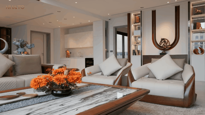 Penthouse 80 tỷ đồng giữa lòng Hà Nội của ông nội tặng cháu gái 4 tuổi, 1 món đồ chơi cũng 50 triệu - Ảnh 2.