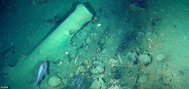 Hé lộ kho báu 17 tỷ USD từ xác tàu chìm sâu 600m ngoài khơi Colombia  - Ảnh 4.