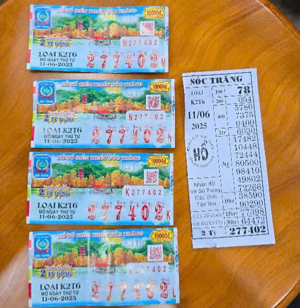 Vợ mua vé số của chồng bán, chiều trở thành tỉ phú- Ảnh 1.