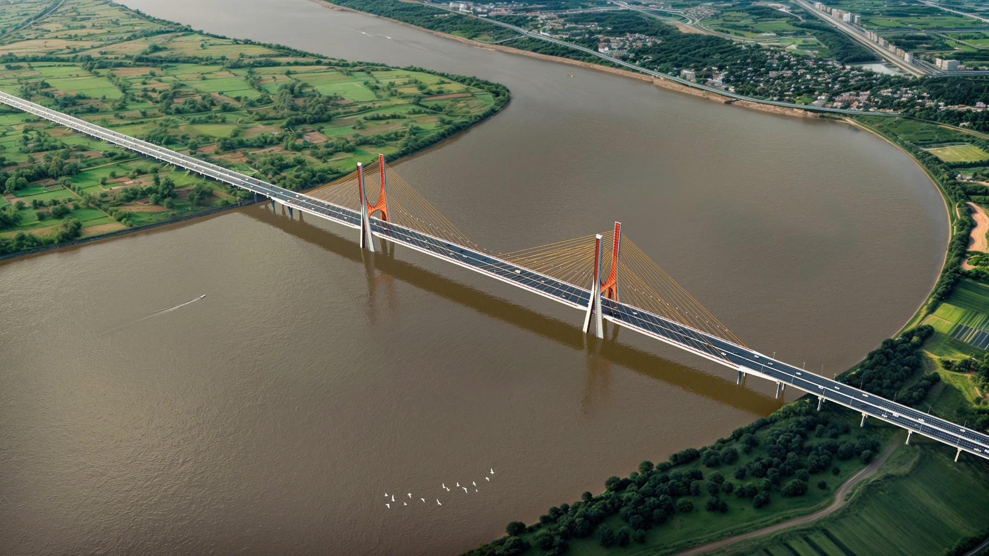 C&acirc;y cầu duy nhất của Thủ đ&ocirc; tr&ugrave;ng khớp ch&iacute;nh x&aacute;c với hướng mặt trời mọc v&agrave; lặn v&agrave;o tất cả c&aacute;c ng&agrave;y trong năm sắp được r&oacute;t gần 12.000 tỷ đồng, để khởi c&ocirc;ng v&agrave;o dịp đặc biệt  - Ảnh 2.