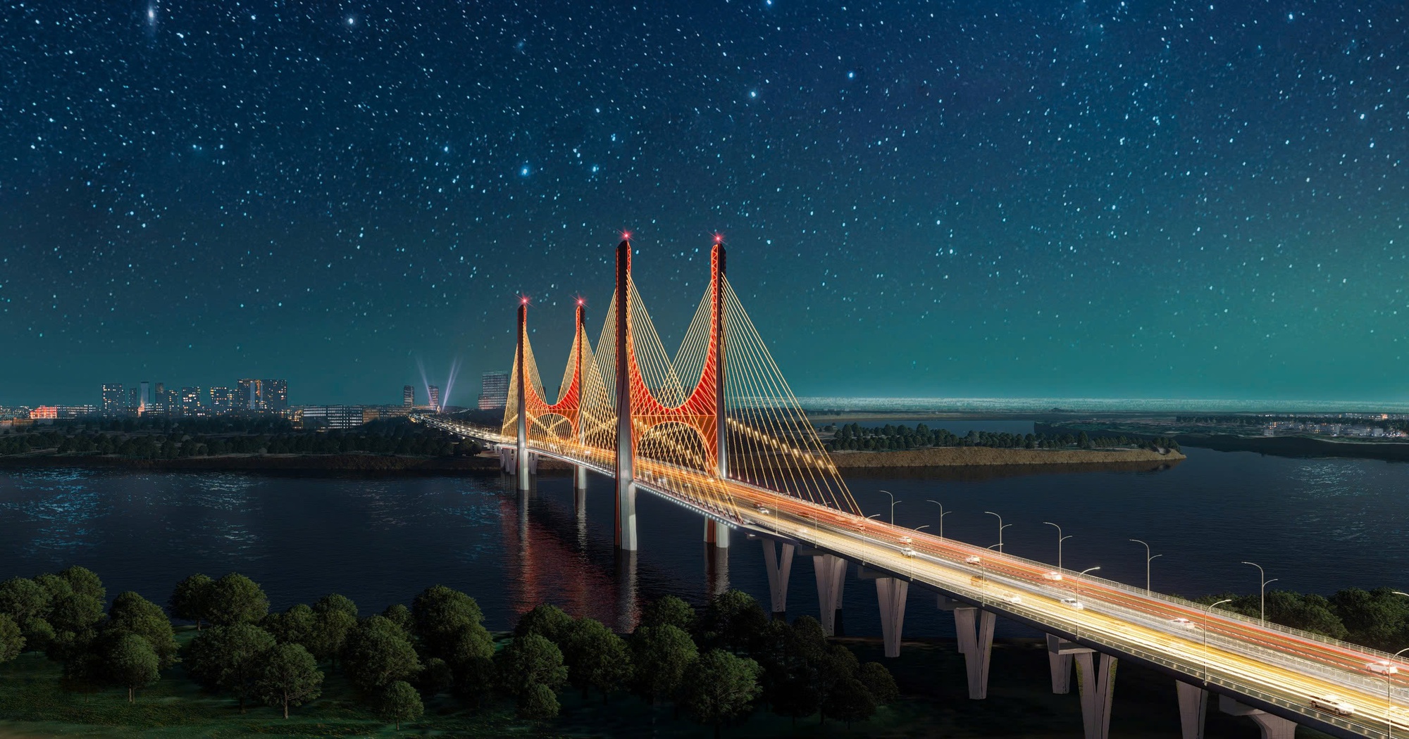 C&acirc;y cầu duy nhất của Thủ đ&ocirc; tr&ugrave;ng khớp ch&iacute;nh x&aacute;c với hướng mặt trời mọc v&agrave; lặn v&agrave;o tất cả c&aacute;c ng&agrave;y trong năm sắp được r&oacute;t gần 12.000 tỷ đồng, để khởi c&ocirc;ng v&agrave;o dịp đặc biệt  - Ảnh 6.