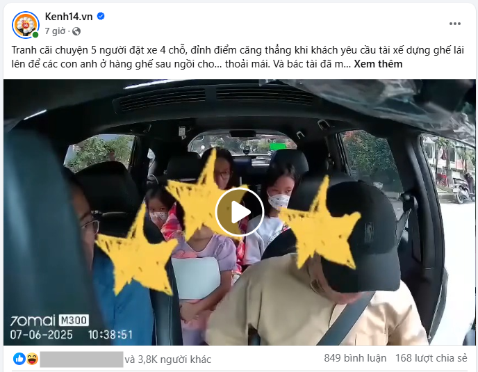 Vụ 5 người đặt xe 4 chỗ còn tỏ thái độ: “Em hiểu rồi, hiểu rồi” nhưng lại không hiểu chuyện- Ảnh 1. Vụ 5 người đặt xe 4 chỗ còn tỏ thái độ: “Em hiểu rồi, hiểu rồi” nhưng lại không hiểu chuyện- Ảnh 1.