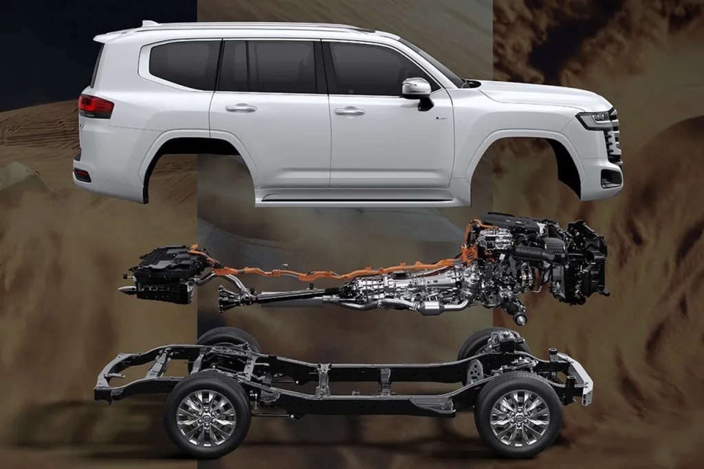 Toyota Land Cruiser thêm bản hybrid: Mạnh ngang Lexus LX 700h, bình xăng lớn, pin chịu được khắc nghiệt để off-road - Ảnh 3.
