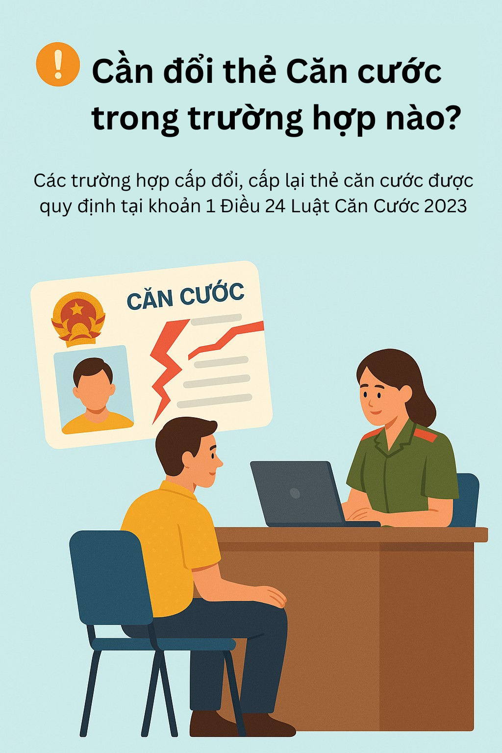 Ai cần đổi Căn cước công dân Sau sáp nhập 34 tỉnh thành mới? - Ảnh 6.