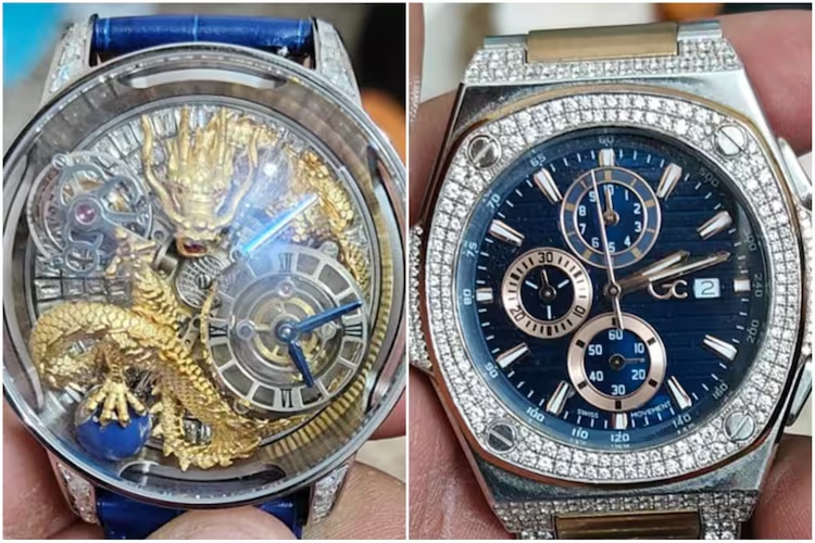 Tịch thu 88kg vàng thỏi và đồng hồ xa xỉ trong căn hộ chung cư - Ảnh 1.