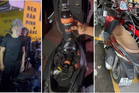 Quái xế Hải Phòng Gây náo loạn phố , 5 đối tượng bị tạm giữ điều tra - Ảnh 2.