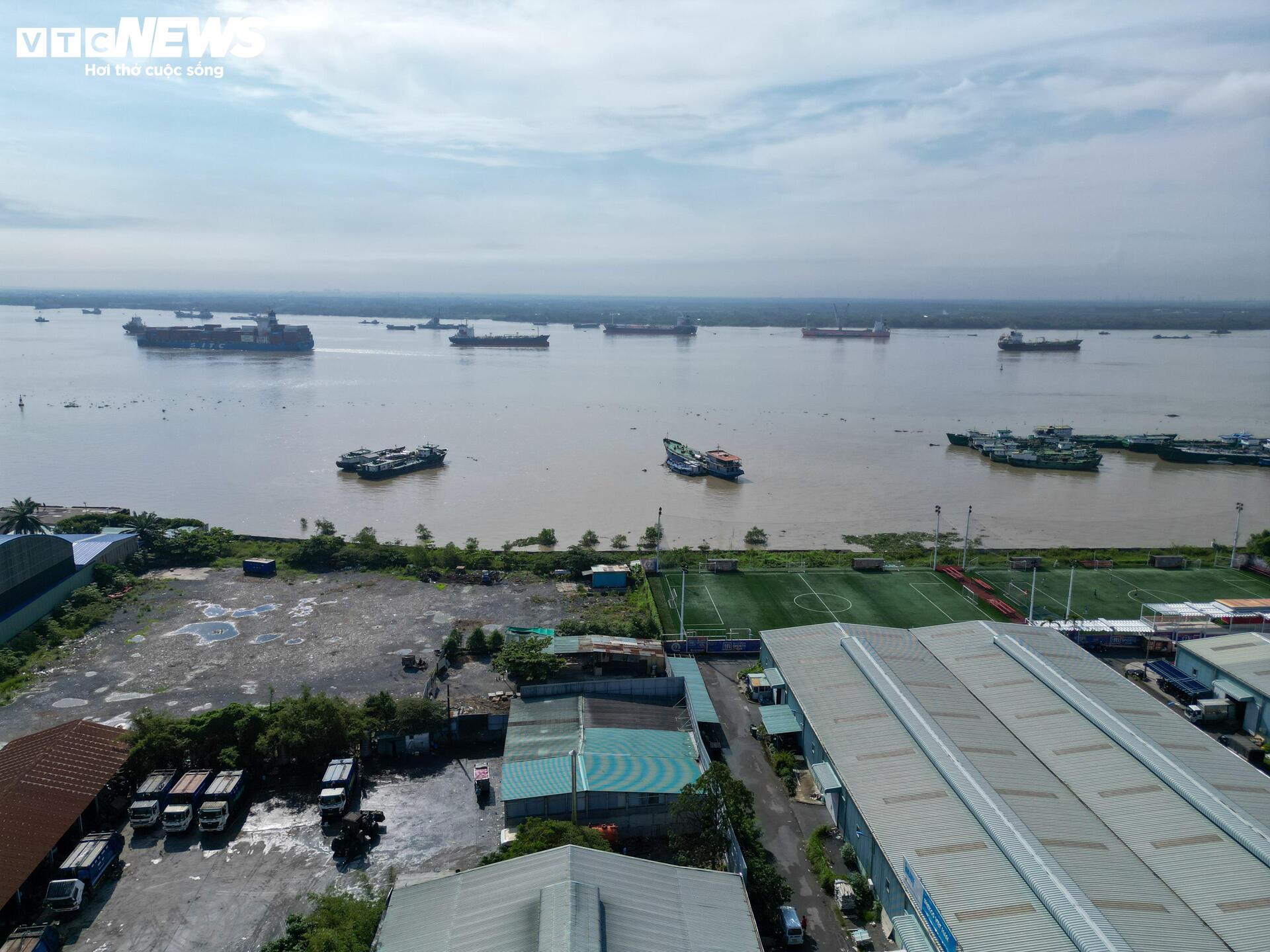 Cận cảnh dự án cầu đường Phú Mỹ 2 kết nối Nam Sài Gòn và sân bay Long Thành - Ảnh 8. Cận cảnh dự án cầu đường Phú Mỹ 2 kết nối Nam Sài Gòn và sân bay Long Thành - Ảnh 8.