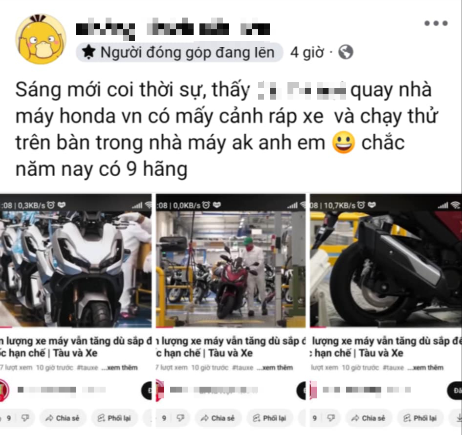 Xe tay ga nhiều người mong bất ngờ xuất hiện trong phóng sự nhà máy Honda Việt Nam: Sắp bán chính hãng? - Ảnh 1.