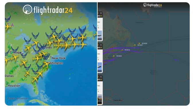 Mỹ đột ngột điều động h&agrave;ng chục m&aacute;y bay tiếp liệu, đưa t&agrave;u s&acirc;n bay đến Trung Đ&ocirc;ng- Ảnh 1.