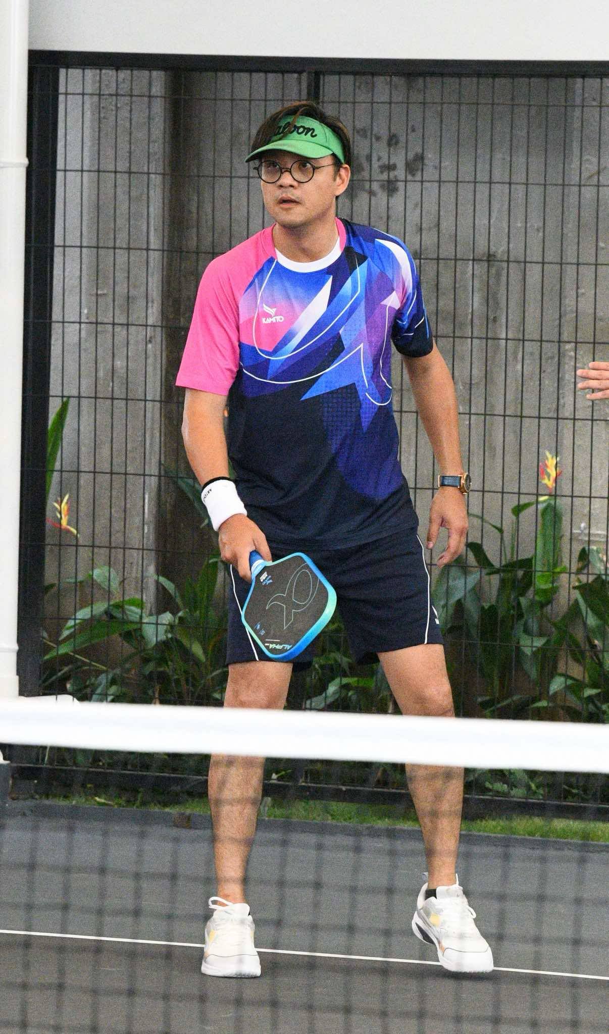 Tóm nguyên dàn anh trai Tự Long, Tuấn Hưng thi đấu pickleball nảy lửa- Ảnh 8.