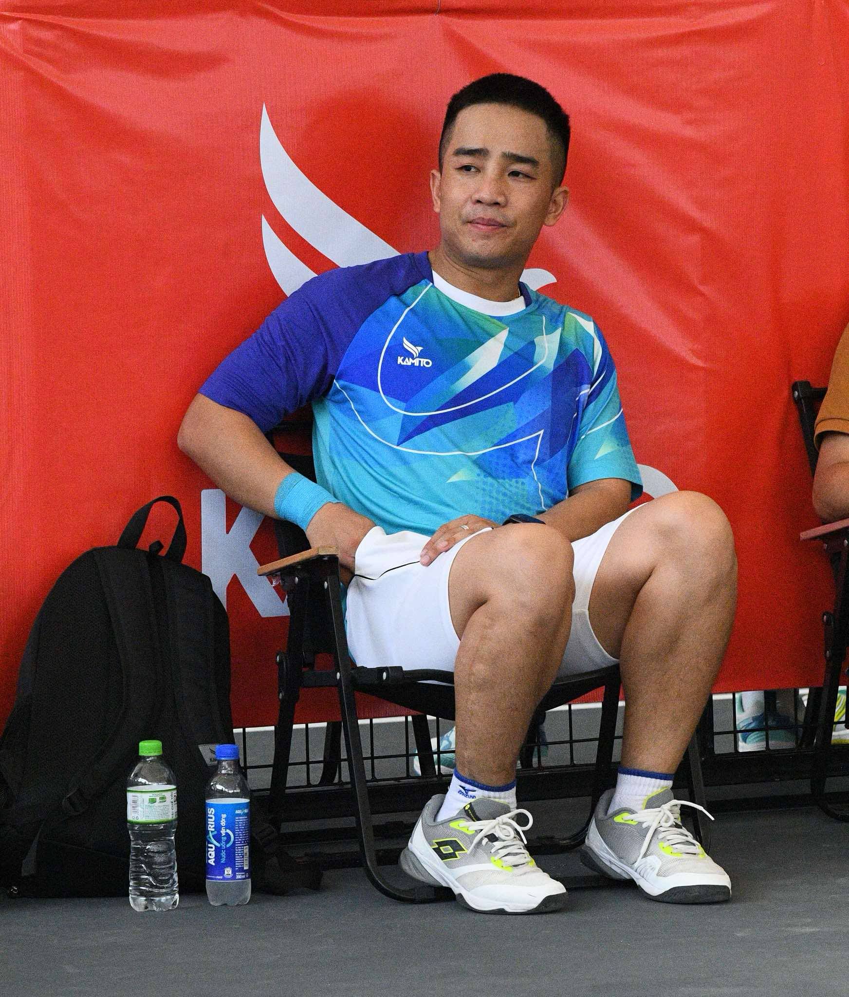 Tóm nguyên dàn anh trai Tự Long, Tuấn Hưng thi đấu pickleball nảy lửa- Ảnh 7.
