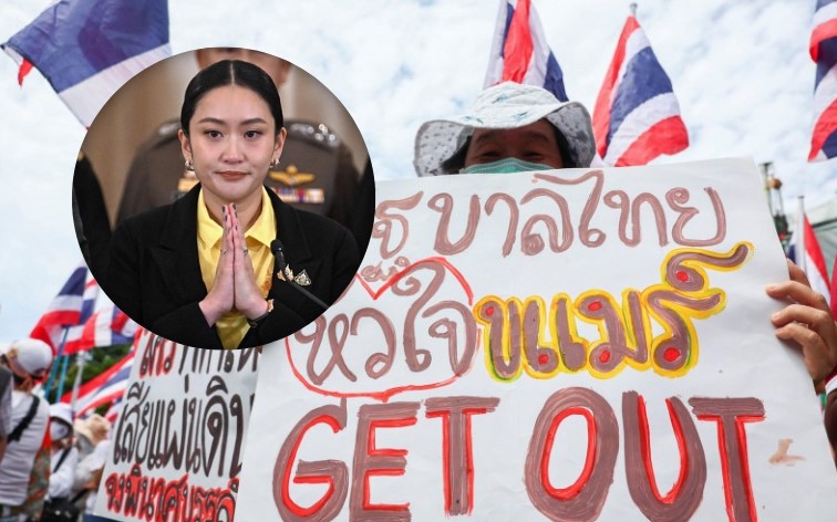 Thủ tướng Thái Lan đến căn cứ sát Campuchia, gặp tư lệnh quân khu "được nhắc tên" - Ảnh 2.