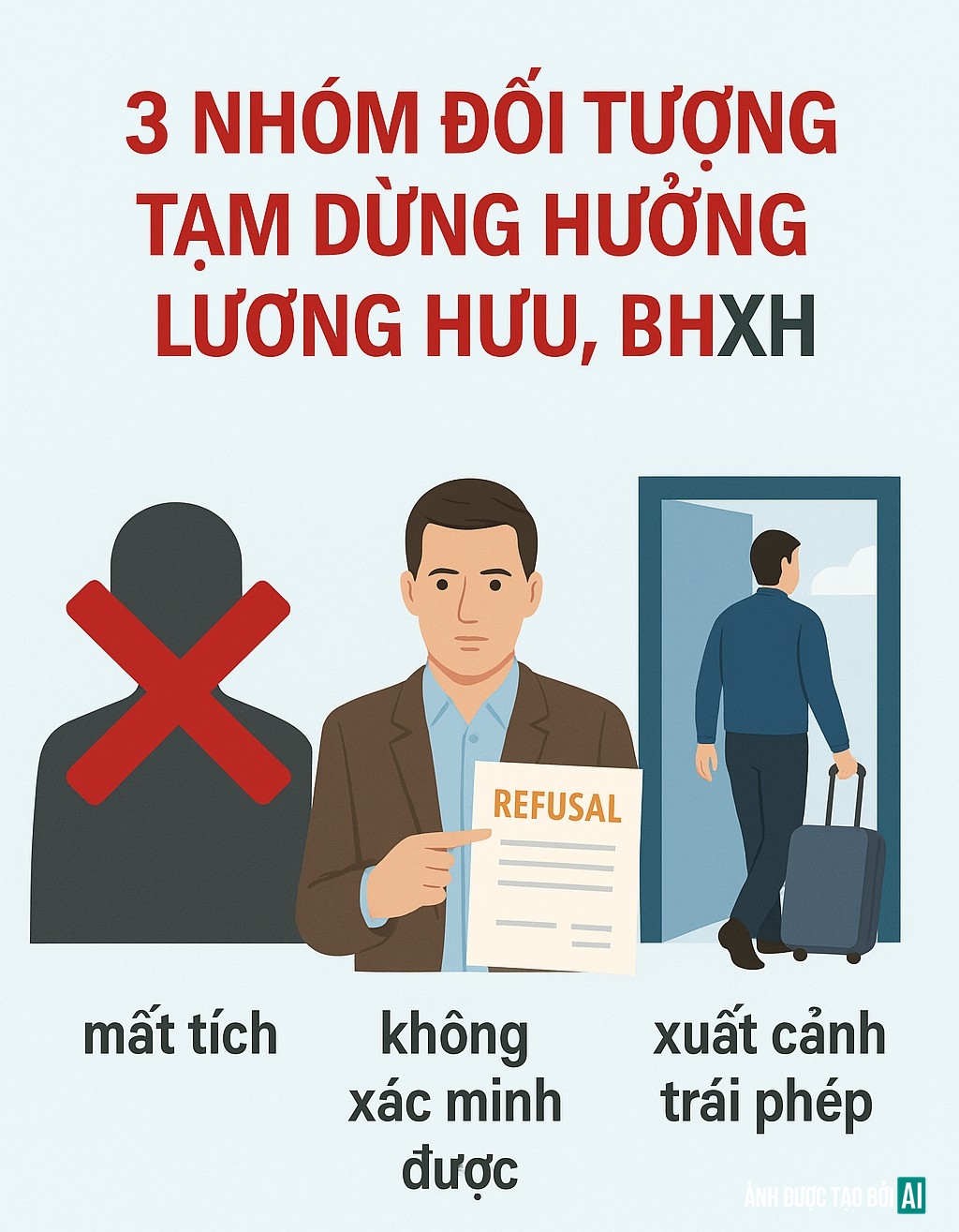 Ít ngày nữa, 3 nhóm người này sẽ bị chấm dứt hưởng lương hưu hàng tháng, là ai? - Ảnh 2.