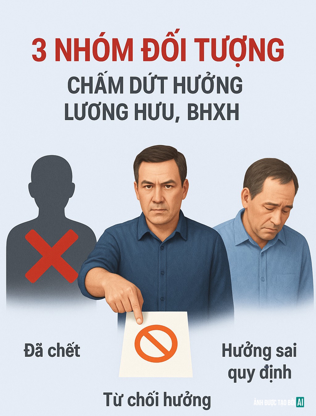 Ít ngày nữa, 3 nhóm người này sẽ bị chấm dứt hưởng lương hưu hàng tháng, là ai? - Ảnh 3.