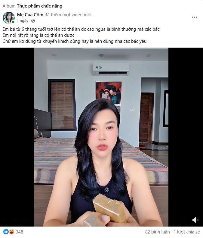 Mẹ Cua Cốm, TikToker vừa g&acirc;y tranh c&atilde;i với clip review "cao ngựa cho trẻ 6 th&aacute;ng tuổi" l&agrave; ai? - Ảnh 2.