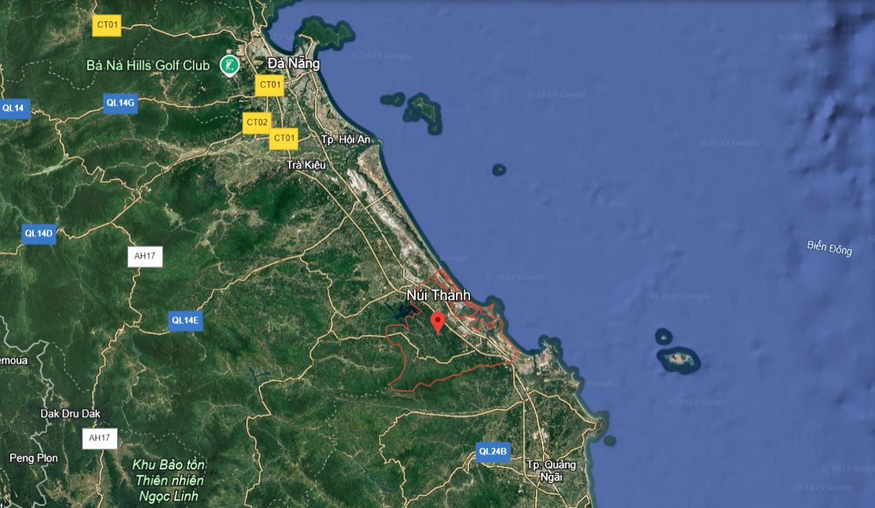 Một tỉnh ven biển miền Trung chuẩn bị c&oacute; th&ecirc;m khu đ&ocirc; thị rộng hơn 500 ha nằm gần s&acirc;n bay v&agrave; b&ecirc;n trong khu kinh tế mở, quy m&ocirc; d&acirc;n số l&ecirc;n đến 35.000 người - Ảnh 1.