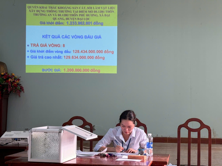 Choáng với kết quả đấu giá 3 mỏ cát ở Quảng Nam - Ảnh 1.