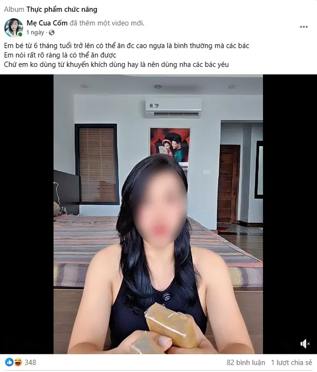 TikToker Mẹ Cua Cốm là ai - Ảnh 1.