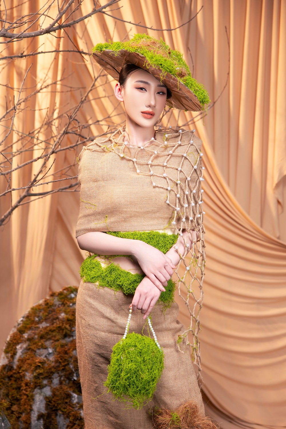 Những trang phục tái chế ấn tượng tại Miss Earth Vietnam 2025- Ảnh 10. Những trang phục tái chế ấn tượng tại Miss Earth Vietnam 2025- Ảnh 10.