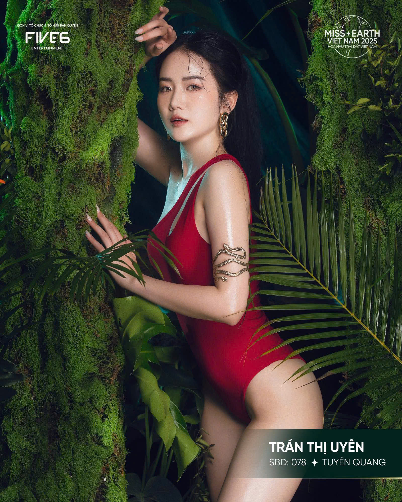Thí sinh Miss Earth Vietnam 2025 Trần Thị Uyên: “Em đi thi một phần cũng là vì mẹ” - Ảnh 3.