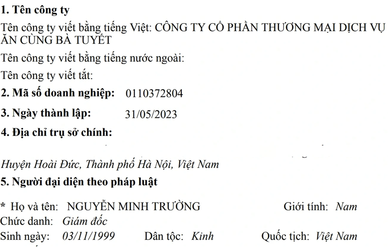NÓNG: Ăn Cùng Bà Tuyết bất ngờ thông báo giải thể!