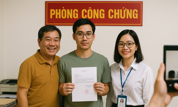 Từ 1 / 7 người dân phải chụp ảnh công chứng cùng công chứng viên khi ký văn bản - Ảnh 1. Từ 1 / 7 người dân phải chụp ảnh công chứng cùng công chứng viên khi ký văn bản - Ảnh 1.