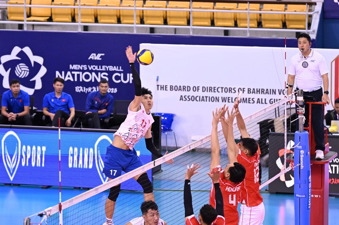 Bóng chuyền nam Việt Nam thất bại đầy tiếc nuối trước Indonesia tại AVC Nations Cup- Ảnh 3.