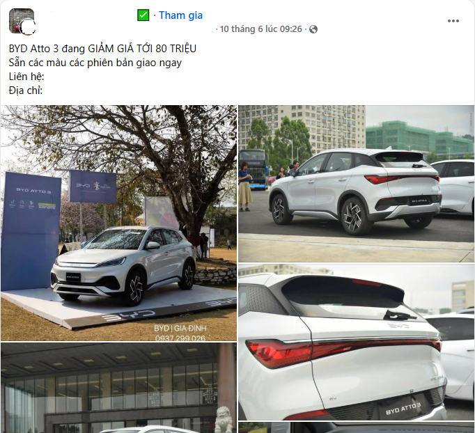 Loạt xe BYD giảm giá mạnh tại Việt Nam, có mẫu 'sale-off' gần 200 triệu - Ảnh 2.