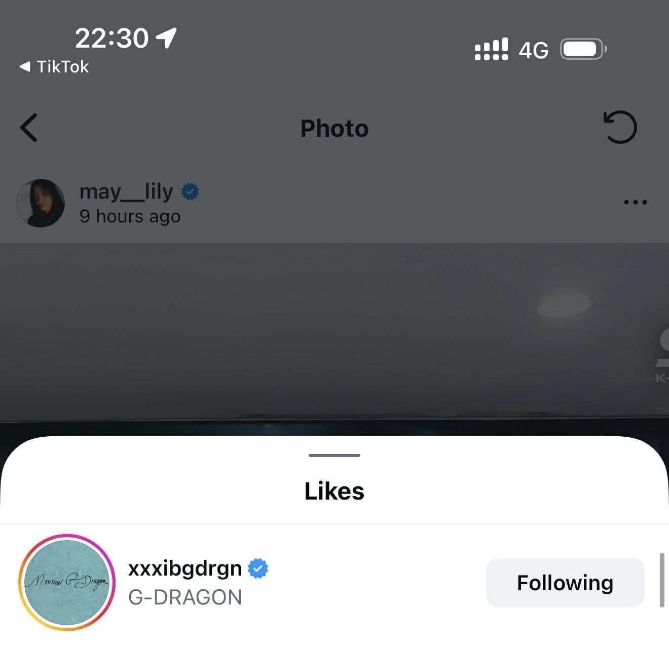 Phương Ly "sĩ tới nóc" khoe được G-Dragon thả tim, nhưng nhiều netizen tìm không thấy! - Ảnh 1.