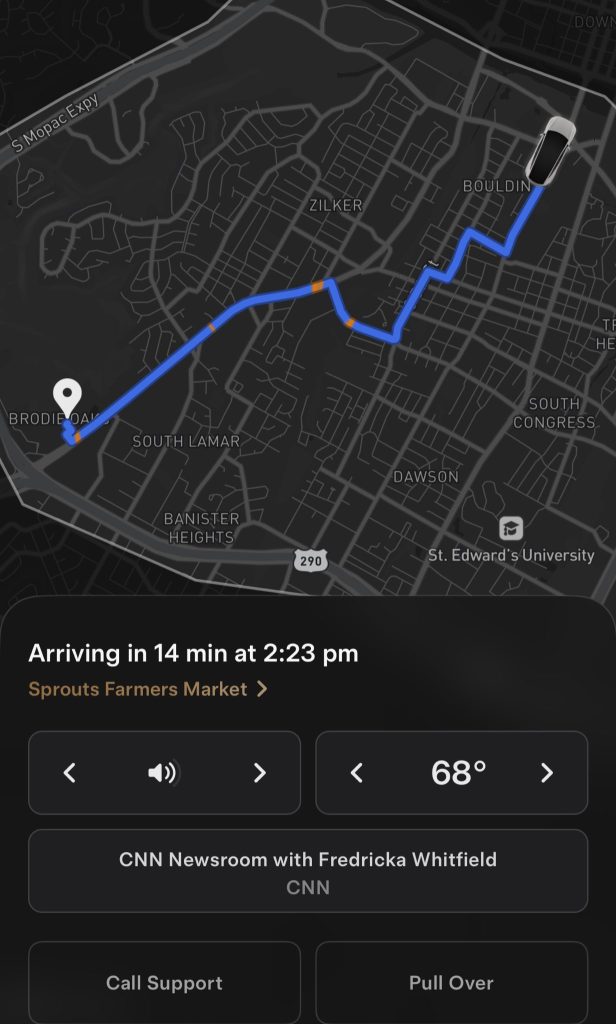 Những chi tiết thú vị trong ứng dụng gọi taxi tự lái của Elon Musk- Ảnh 3.