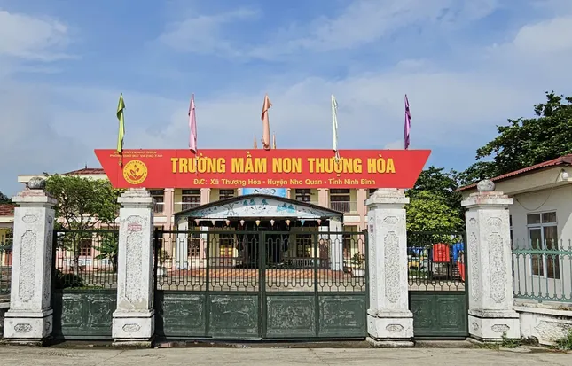 Làm rõ sai phạm tại Trường Mầm non Thượng Hòa ở Ninh Bình - Ảnh 1.