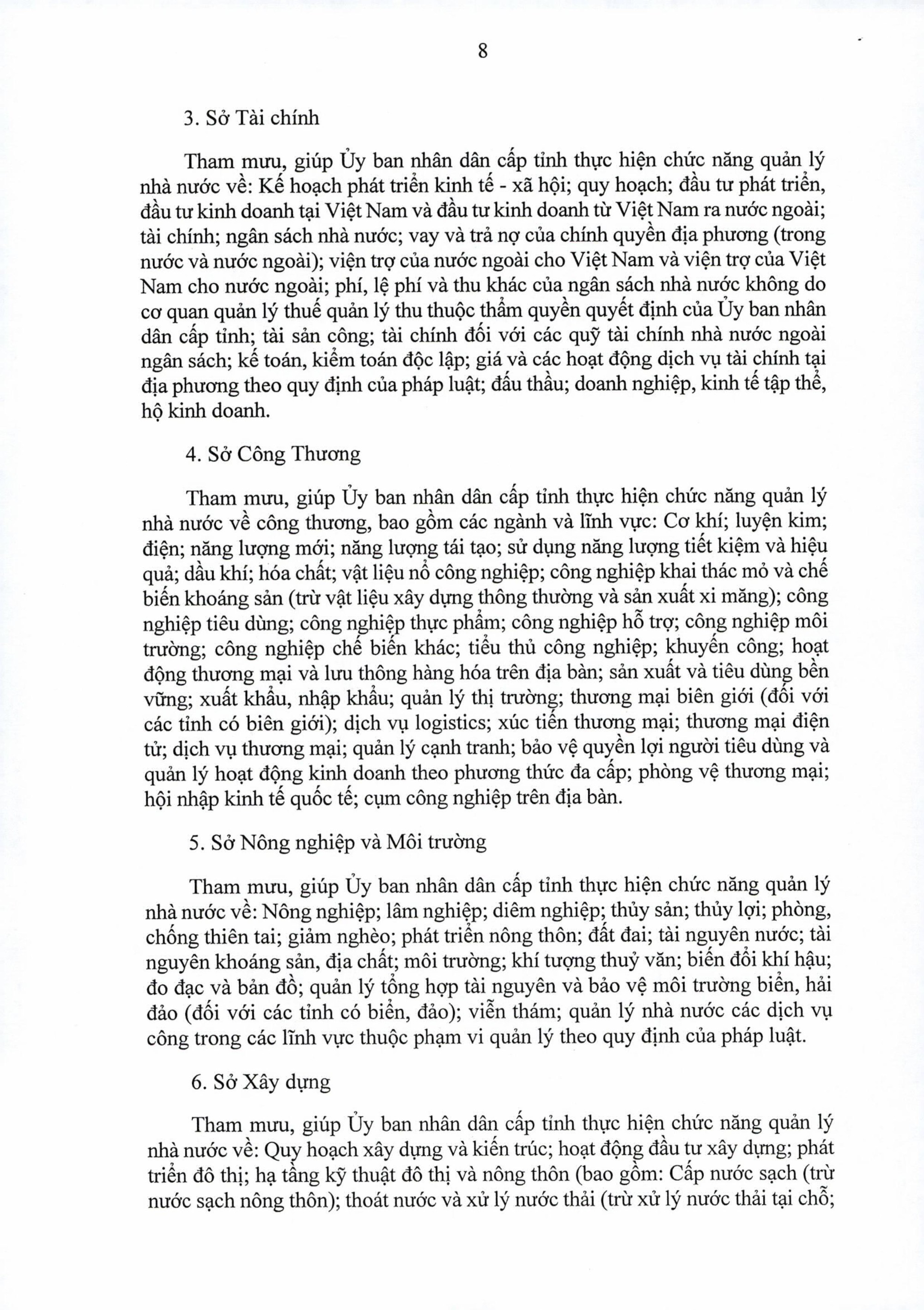 Nghị định 150/NĐ-CP quy định tổ chức các cơ quan chuyên môn thuộc UBND cấp tỉnh và UBND xã, phường, đặc khu- Ảnh 8.