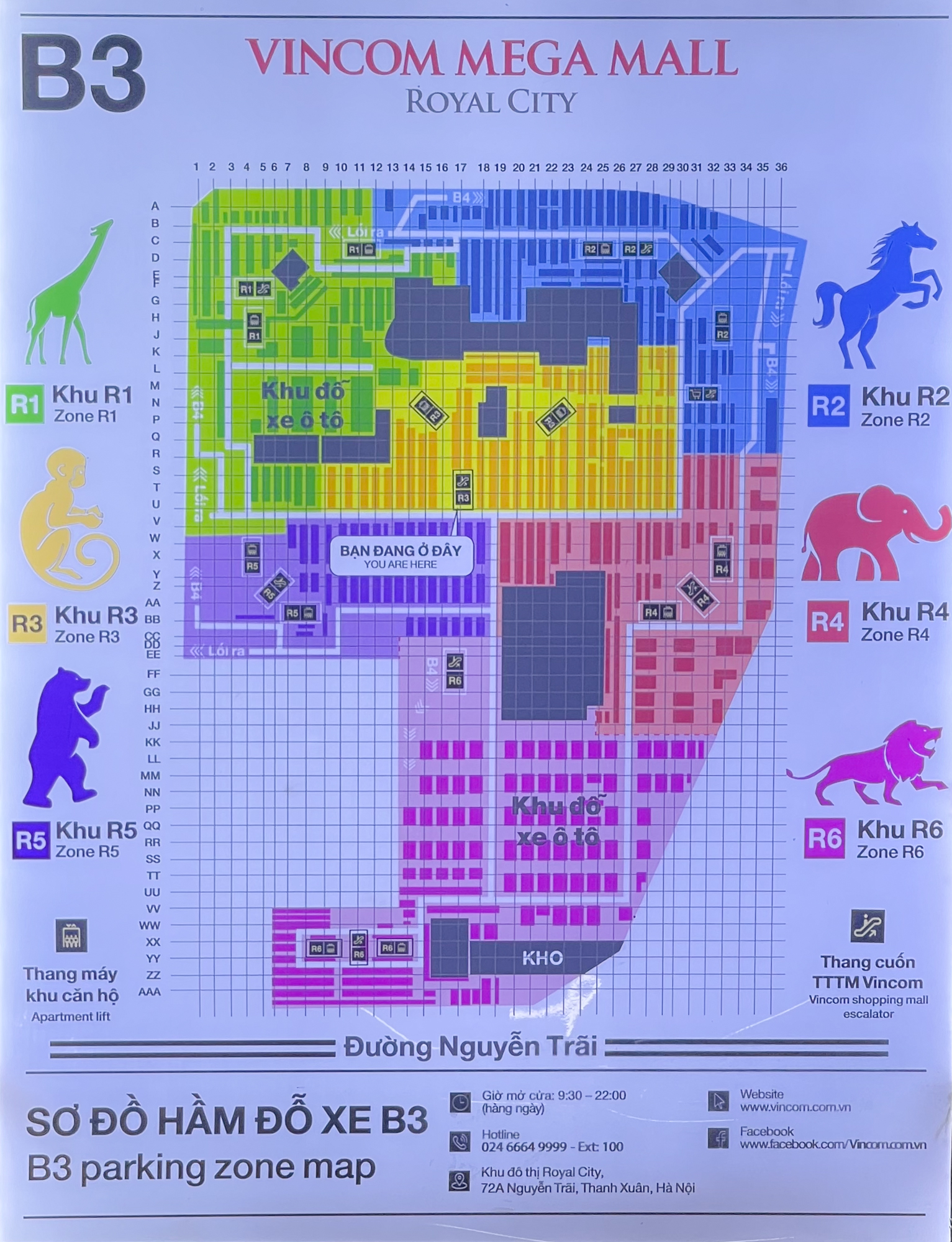 Hầm để xe rộng hơn một phường ở Hà Nội, nằm dưới khu đô thị của Vinhomes- Ảnh 6. Hầm để xe rộng hơn một phường ở Hà Nội, nằm dưới khu đô thị của Vinhomes- Ảnh 6.