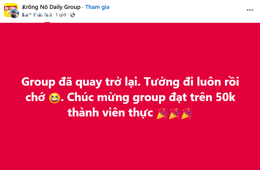 Hàng loạt group "bay màu" không rõ lý do, Facebook lên tiếng - Ảnh 5. Hàng loạt group "bay màu" không rõ lý do, Facebook lên tiếng - Ảnh 5.