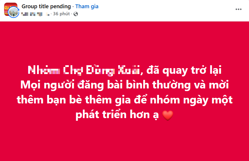 Hàng loạt group "bay màu" không rõ lý do, Facebook lên tiếng - Ảnh 3. Hàng loạt group "bay màu" không rõ lý do, Facebook lên tiếng - Ảnh 3.