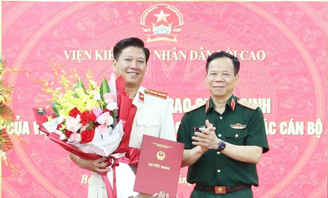 Bổ nhiệm Viện trưởng Viện Kiểm sát nhân dân tỉnh Bắc Ninh mới - Ảnh 1. Bổ nhiệm Viện trưởng Viện Kiểm sát nhân dân tỉnh Bắc Ninh mới - Ảnh 1.