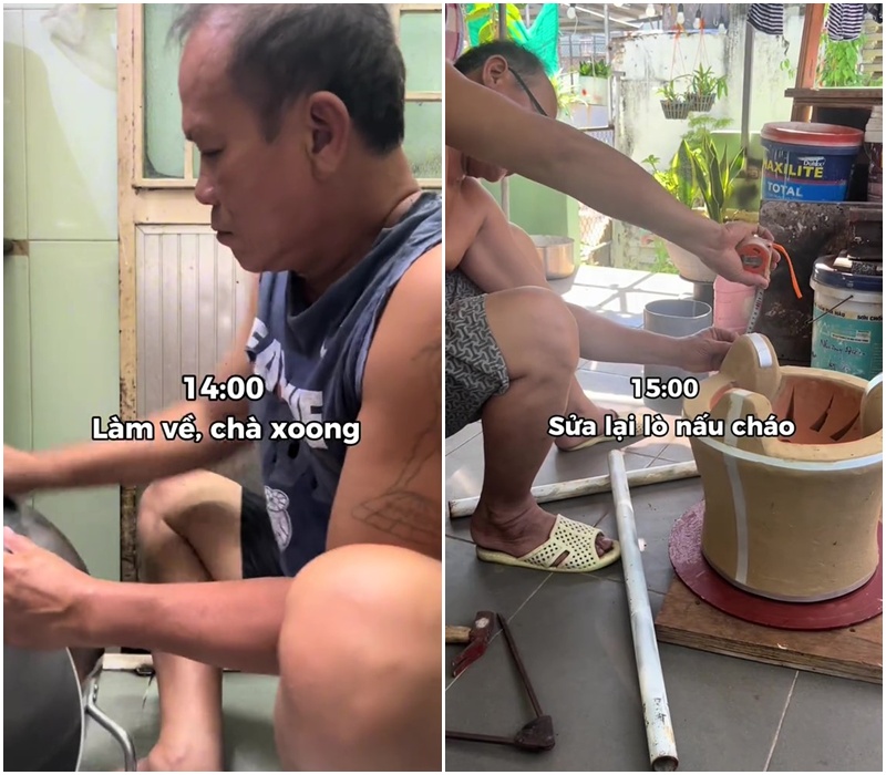 Quy Nhơn: Ông bán cháo U60 cưng vợ tới nóc, chuẩn phim Quả Quýt phiên bản đời thực- Ảnh 2. Quy Nhơn: Ông bán cháo U60 cưng vợ tới nóc, chuẩn phim Quả Quýt phiên bản đời thực- Ảnh 2.