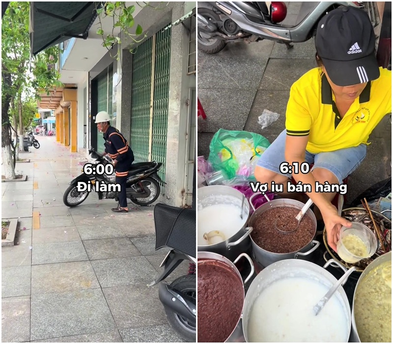 Quy Nhơn: Ông bán cháo U60 cưng vợ tới nóc, chuẩn phim Quả Quýt phiên bản đời thực- Ảnh 4. Quy Nhơn: Ông bán cháo U60 cưng vợ tới nóc, chuẩn phim Quả Quýt phiên bản đời thực- Ảnh 4.