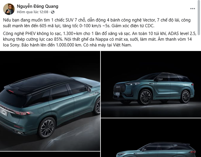 Hãng xe xây nhà máy 20.000 tỷ tại Việt Nam hé lộ mẫu SUV ngang cỡ Hyundai Santa Fe, đi một mạch từ Hà Nội đến Nha Trang mới cần đổ xăng - Ảnh 1. Hãng xe xây nhà máy 20.000 tỷ tại Việt Nam hé lộ mẫu SUV ngang cỡ Hyundai Santa Fe, đi một mạch từ Hà Nội đến Nha Trang mới cần đổ xăng - Ảnh 1.