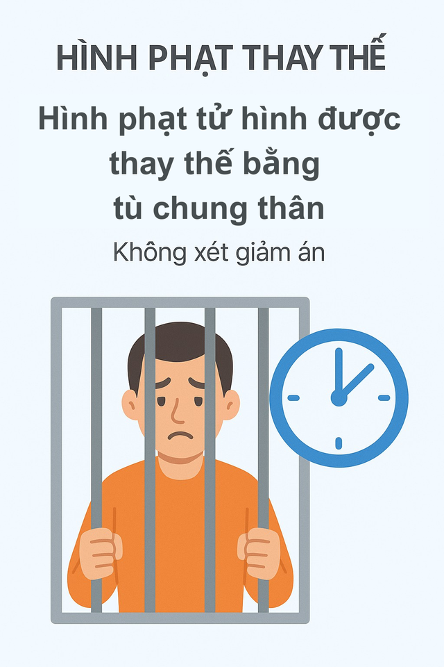 Từ 1 / 7 / 2025 , 8 tội danh không còn án tử hình và hình phạt thay thế - Ảnh 3.