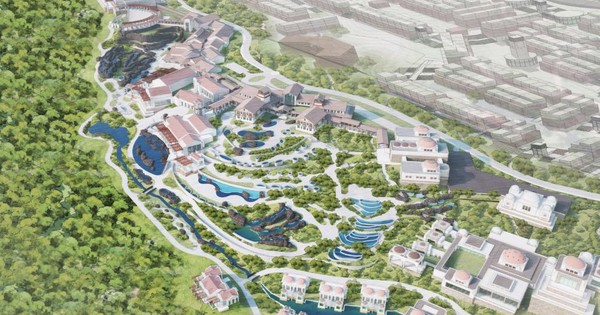 Tổ hợp khoáng nóng đậm chất châu Âu, chưa từng có tại miền Bắc, cách Hà Nội chỉ hơn 1h lái xe