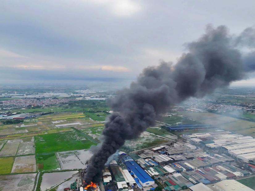 Cháy xưởng tại Hưng Yên, 4 người chết, 3 người bị thương- Ảnh 1.