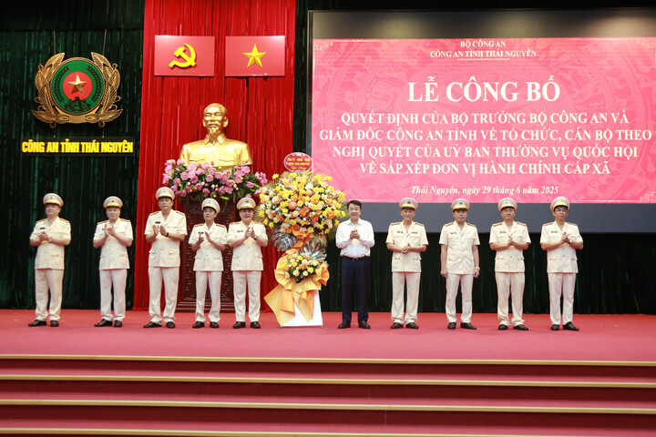 Thiếu tướng Bùi Đức Hải làm Giám đốc Công an Thái Nguyên sau hợp nhất - Ảnh 1.