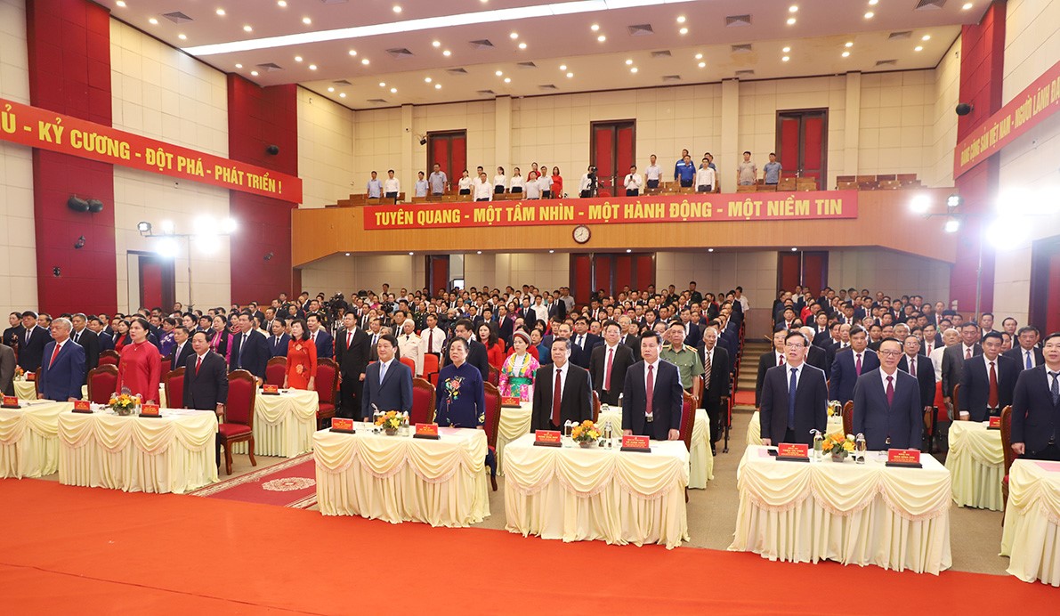Ông Hầu A Lềnh được chỉ định là Bí thư Tỉnh ủy Tuyên Quang- Ảnh 1.