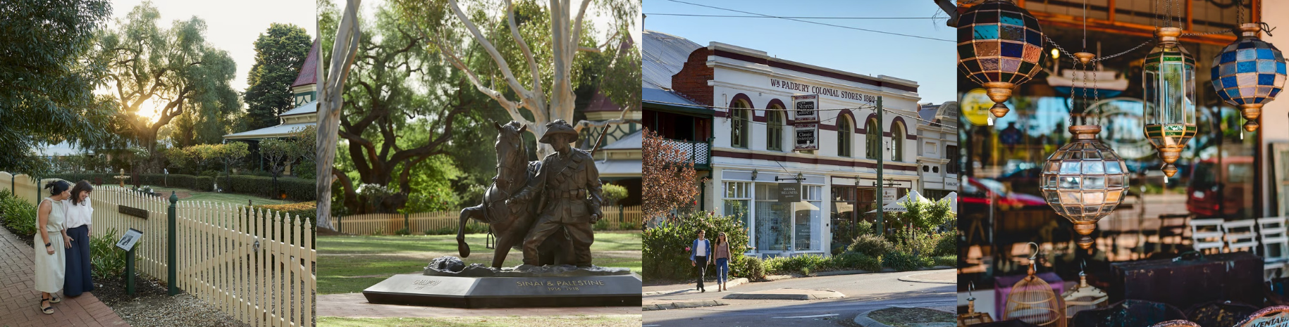 Thị trấn Guildford với vẻ đẹp cổ kính, hoài niệm. Ảnh: Swanvalley.com.au.