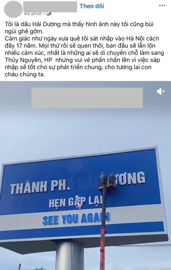 VIDEO tấm biển nổi tiếng ở Hải Dương gỡ xuống, hội 34 x&uacute;c động: D&ugrave; Hải Dương hay Hải Ph&ograve;ng, qu&ecirc; hương vẫn ở đ&oacute;!- Ảnh 7.