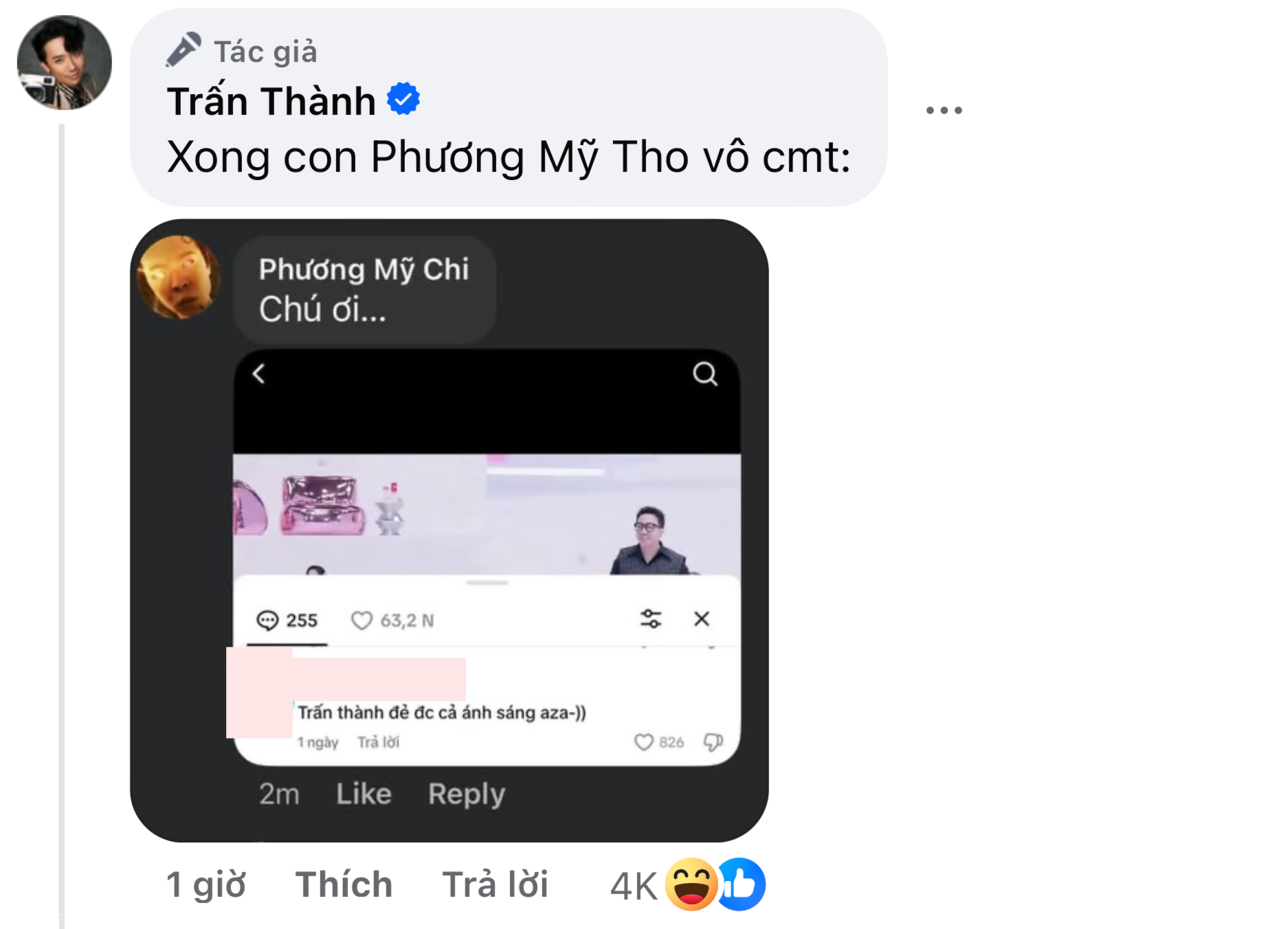 Nhận tin nhắn từ 1 sao nữ đang hot, Trấn Thành đọc đến dòng cuối liền thốt lên: "Câm miệng chứ cãi gì nữa"- Ảnh 3.